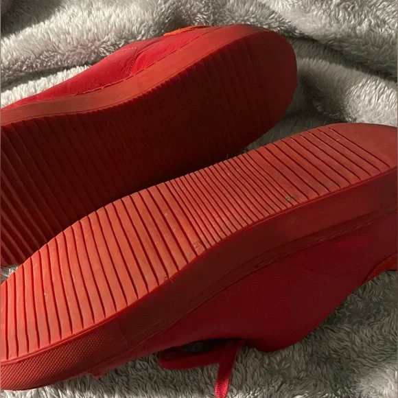 Axel Arigato Red Leather Clean 90 Sneakers Men’s Size 10 1/2 - Picture 10 of 11